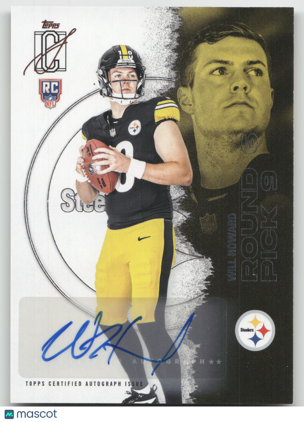 2025 Topps Signature Class Will Howard #107 Rookie Autograph RC