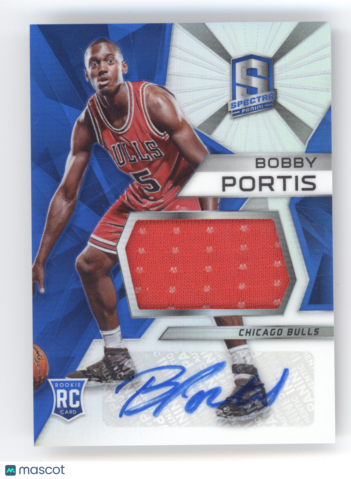 2015 Panini Spectra Bobby Portis #121 Patch Autograph RC Memorabilia