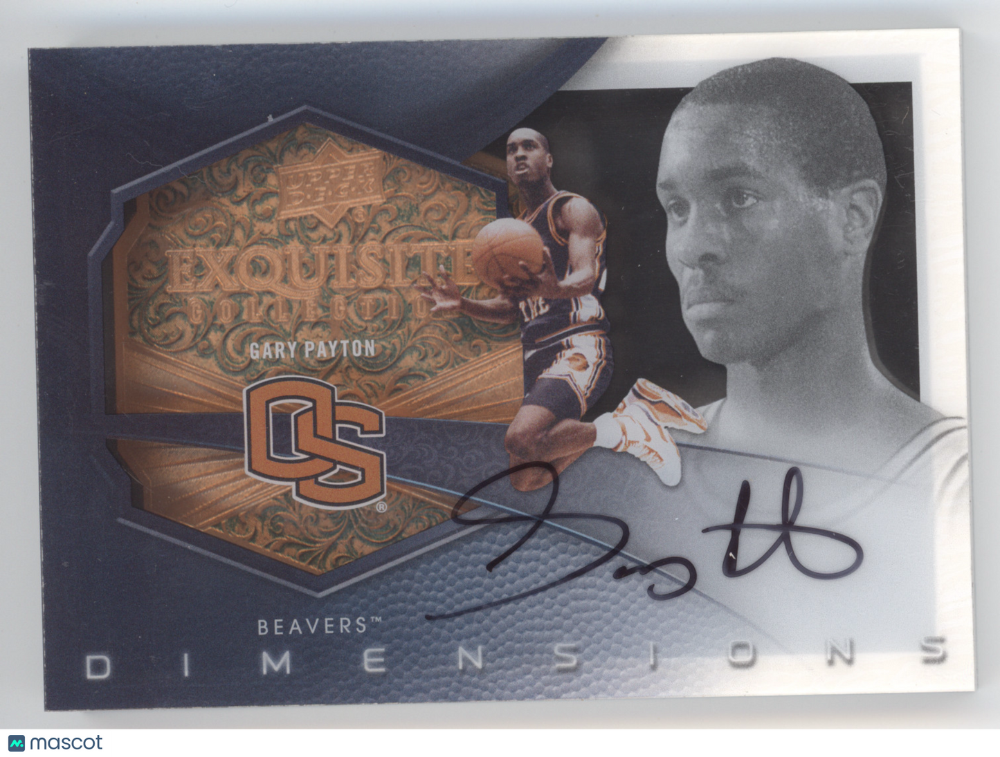 2012 Upper Deck Exquisite Collection Dimensions Gary Payton #D-GP