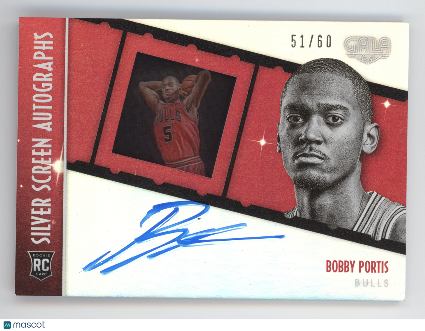 2015 Panini Gala Silver Screen Autographs Bobby Portis #SSR-BP RC 51/60