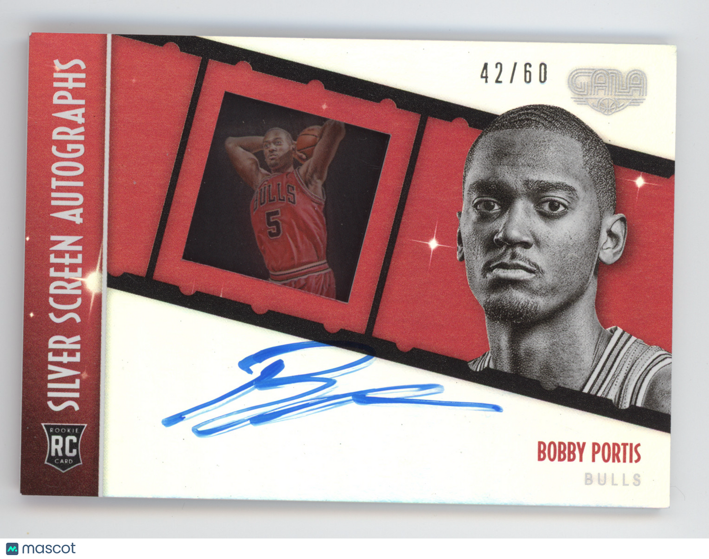 2015 Panini Gala Silver Screen Autographs Bobby Portis #SSR-BP RC 42/60