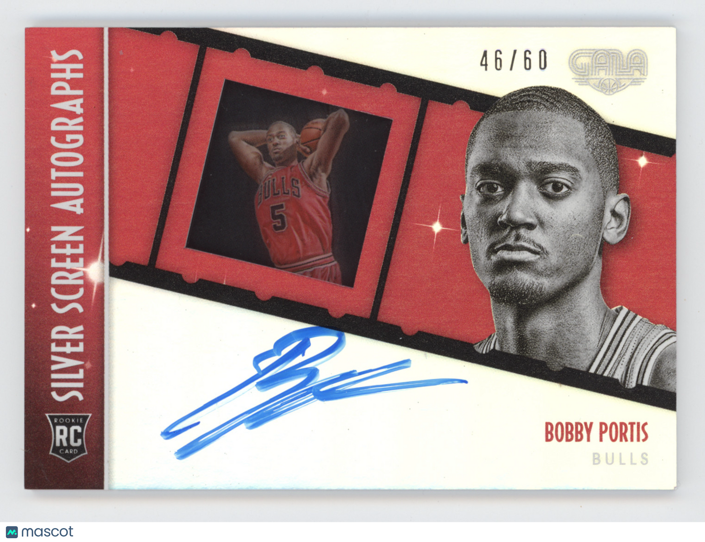 2015 Panini Gala Silver Screen Autographs Bobby Portis #SSR-BP RC 46/60