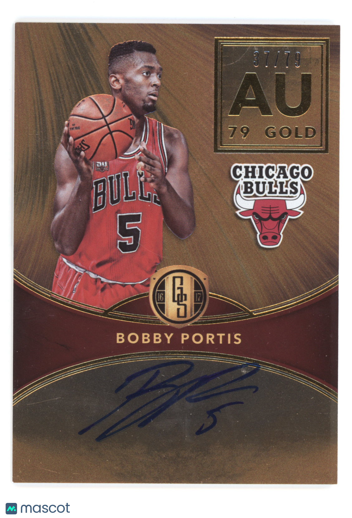 2016 Panini Gold Standard Autographs Bobby Portis #AU-BP 37/79