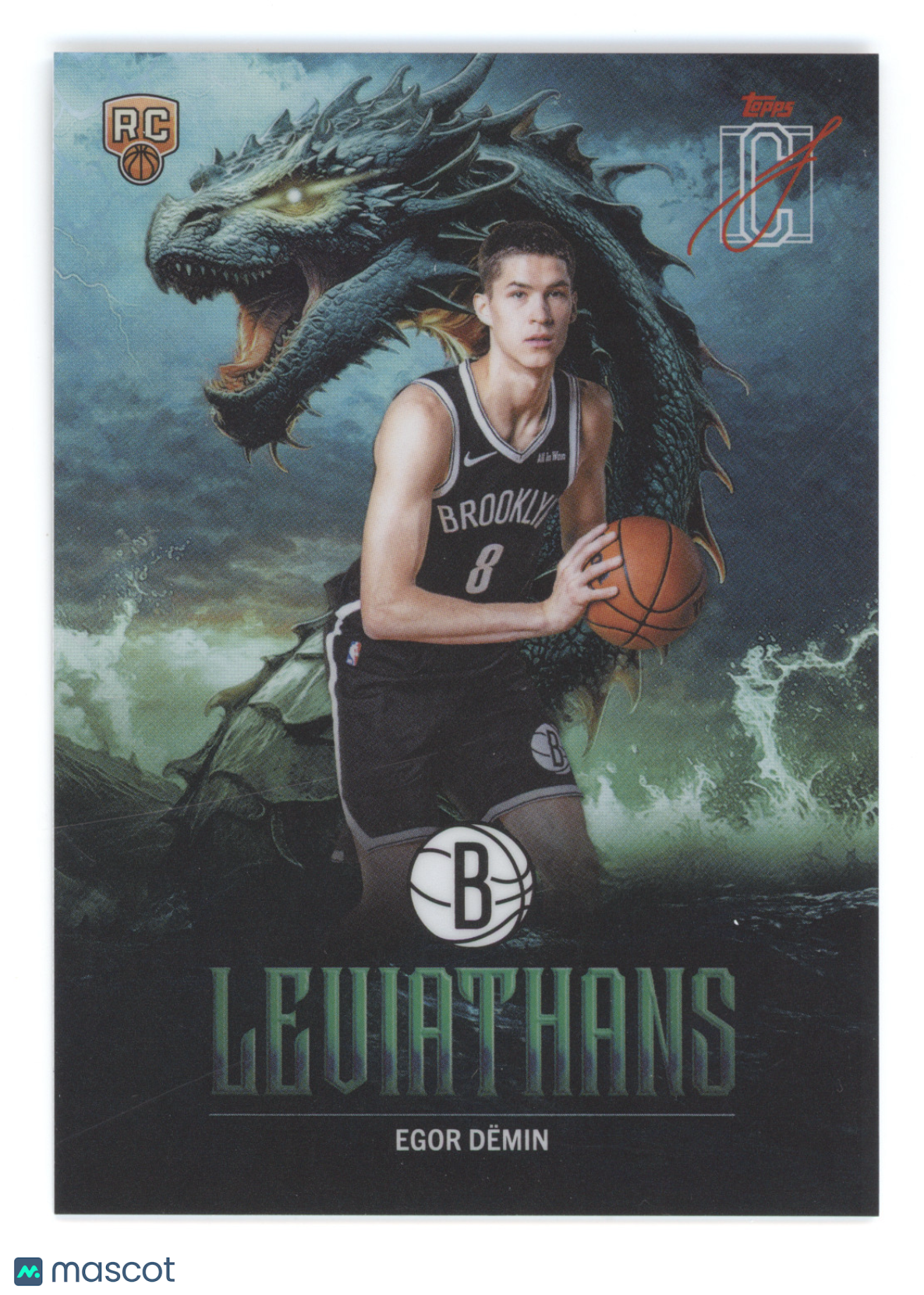 2025 Topps Signature Class Leviathans Egor Demin #LEV-15 RC