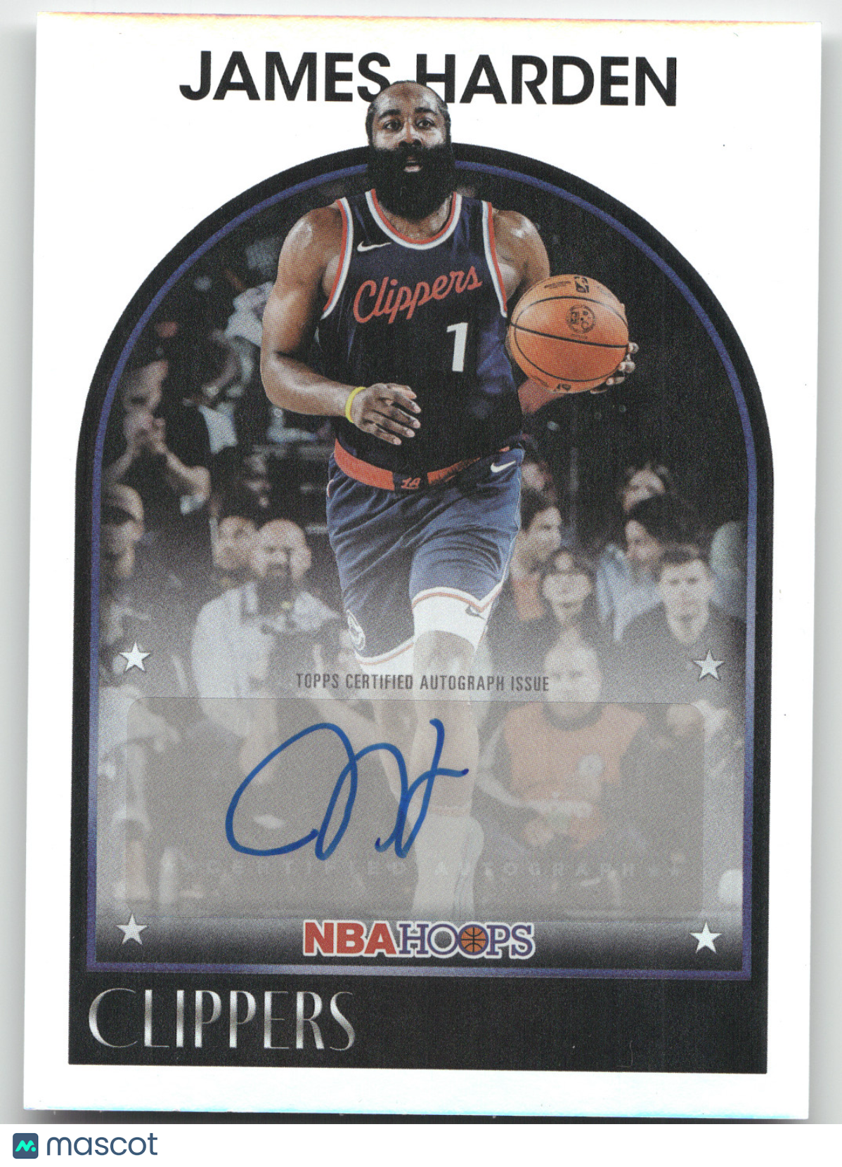 2025 NBA Hoops 1989 Signatures James Harden #89S-JH