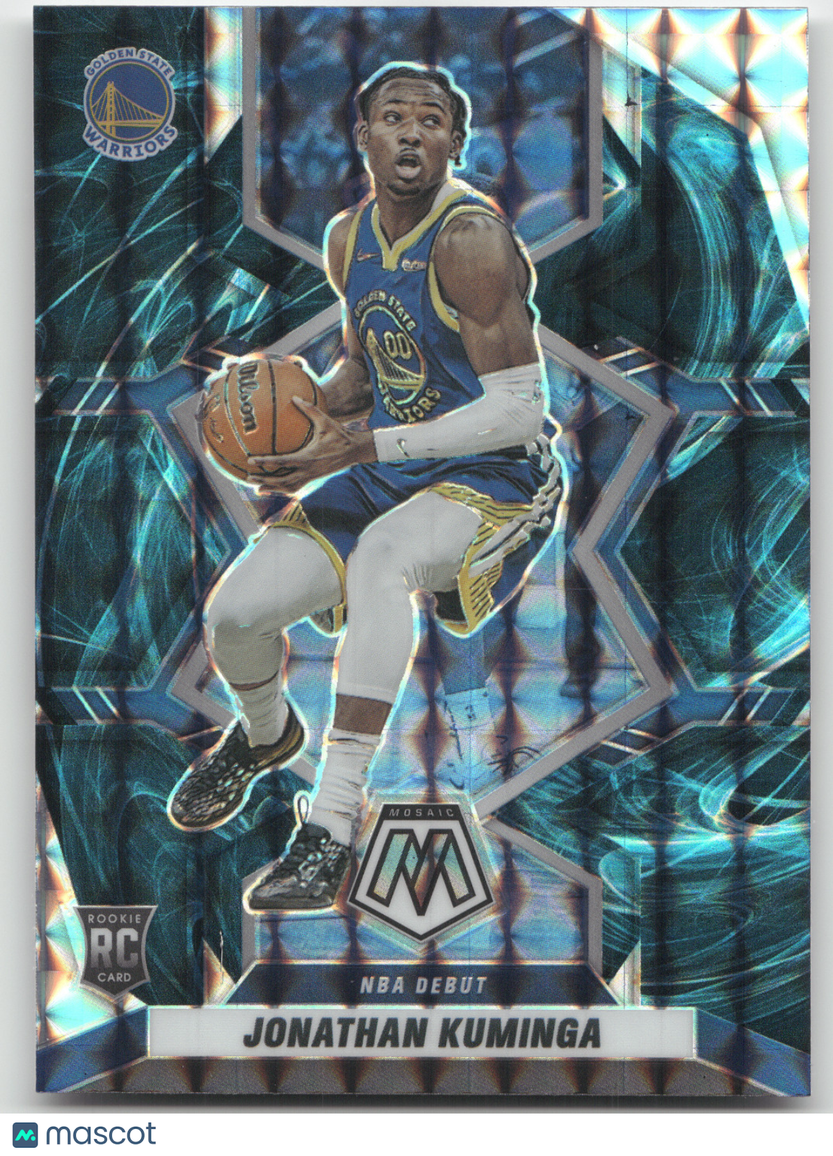 2021 Panini Mosaic Jonathan Kuminga #268 Genesis RC