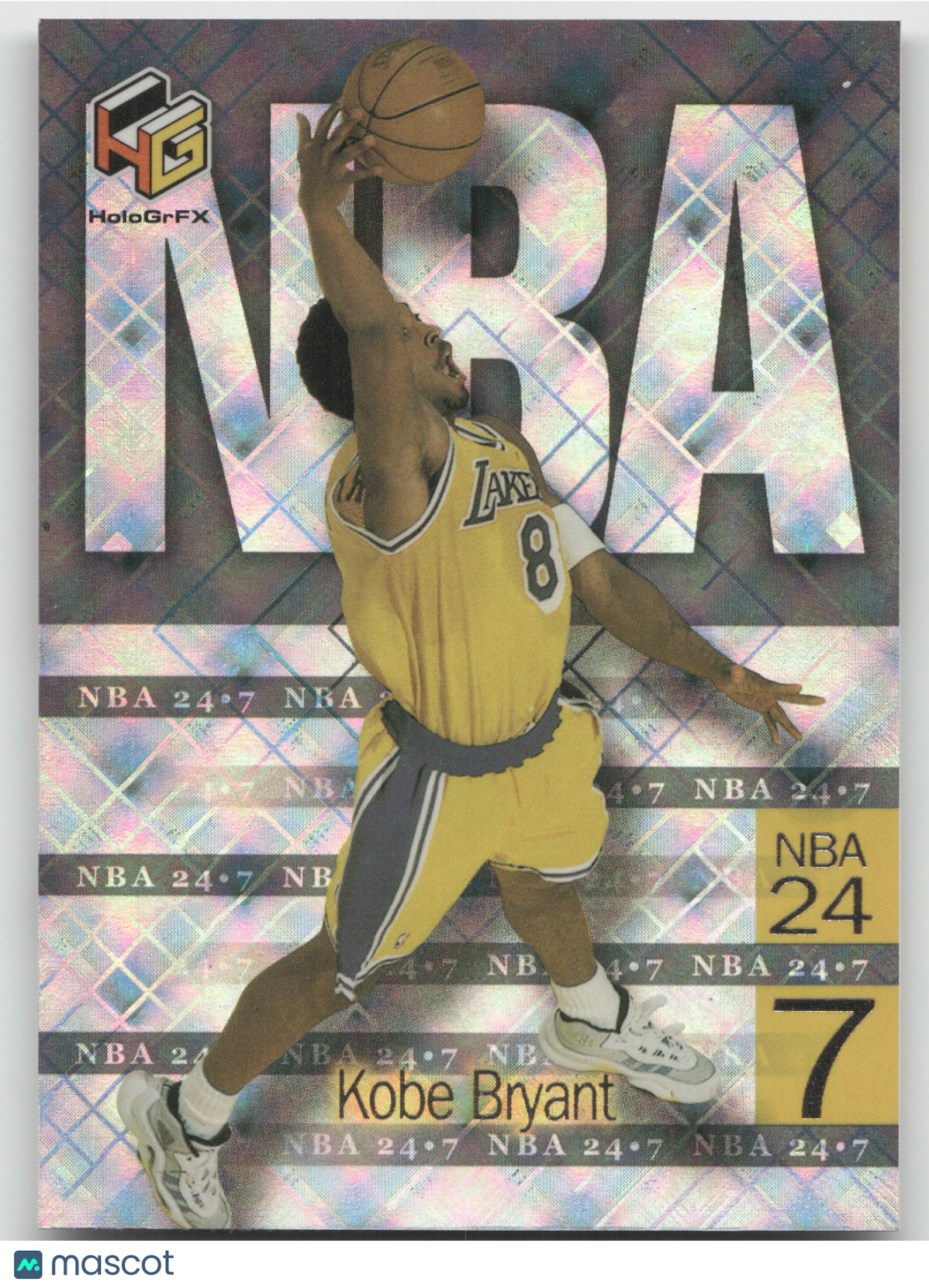 1999 Upper Deck HoloGrFX NBA 24/7 Kobe Bryant #N8
