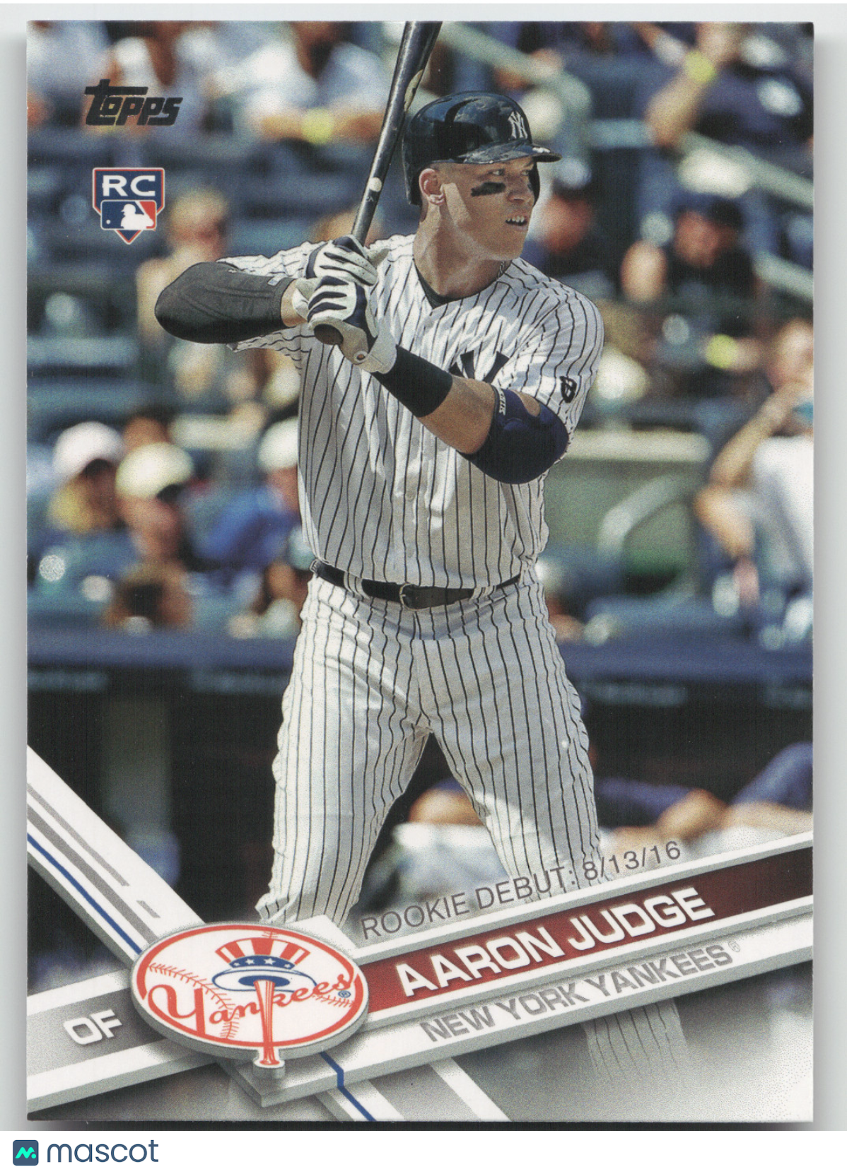 2017 Topps Update Series Aaron Judge #US99 RC