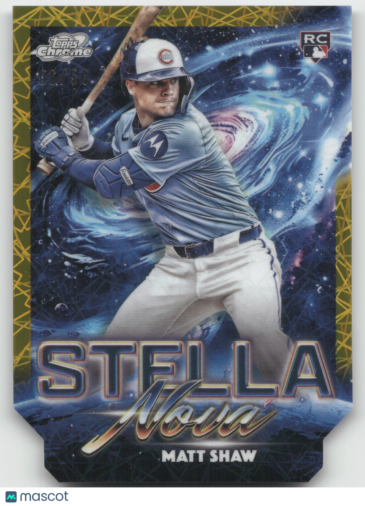 2025 Topps Chrome Stella Nova Matt Shaw #SN-20 RC 06/50