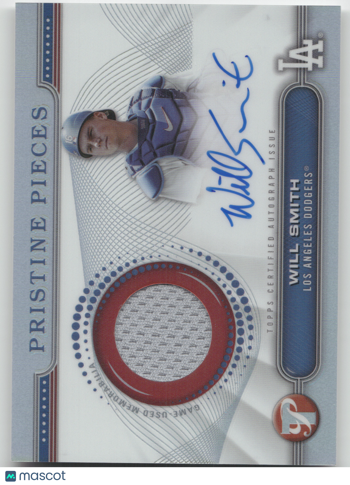 2024 Topps Pristine Pristine Pieces Will Smith Autograph Game-Used Relic