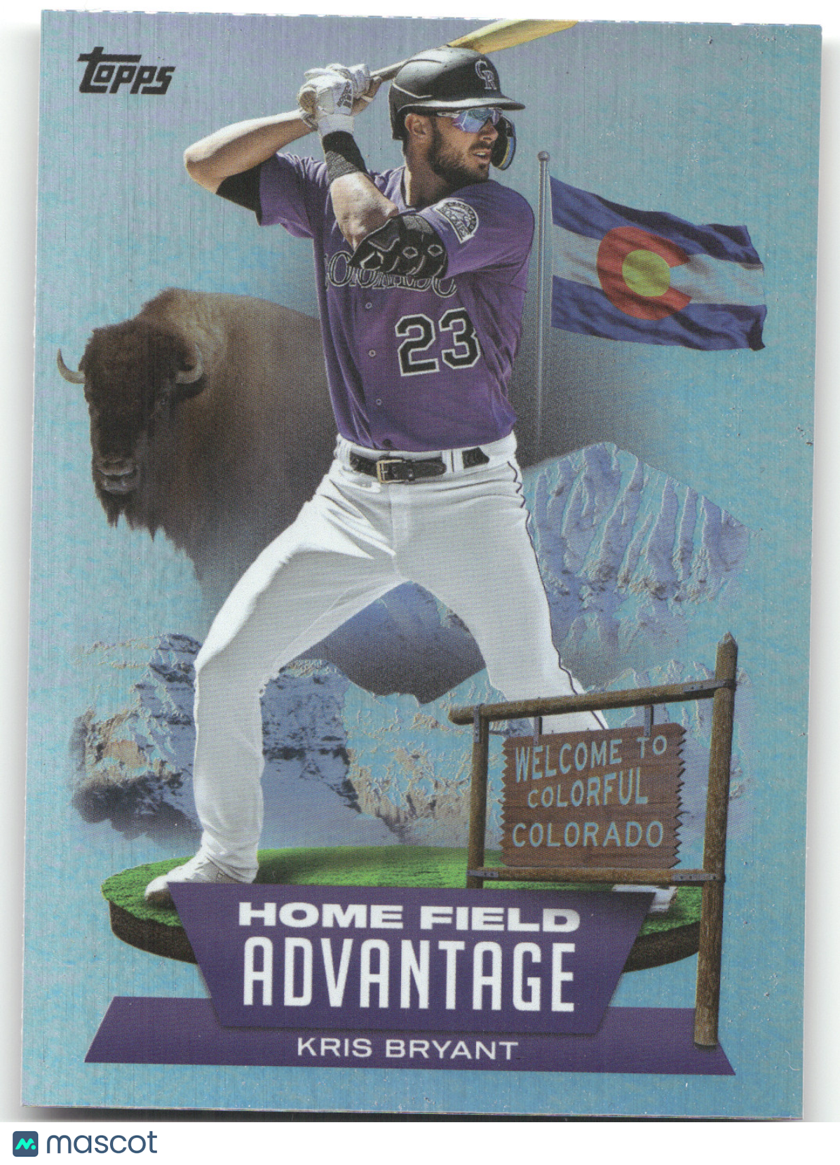 2022 Topps Home Field Advantage Kris Bryant #HA-27