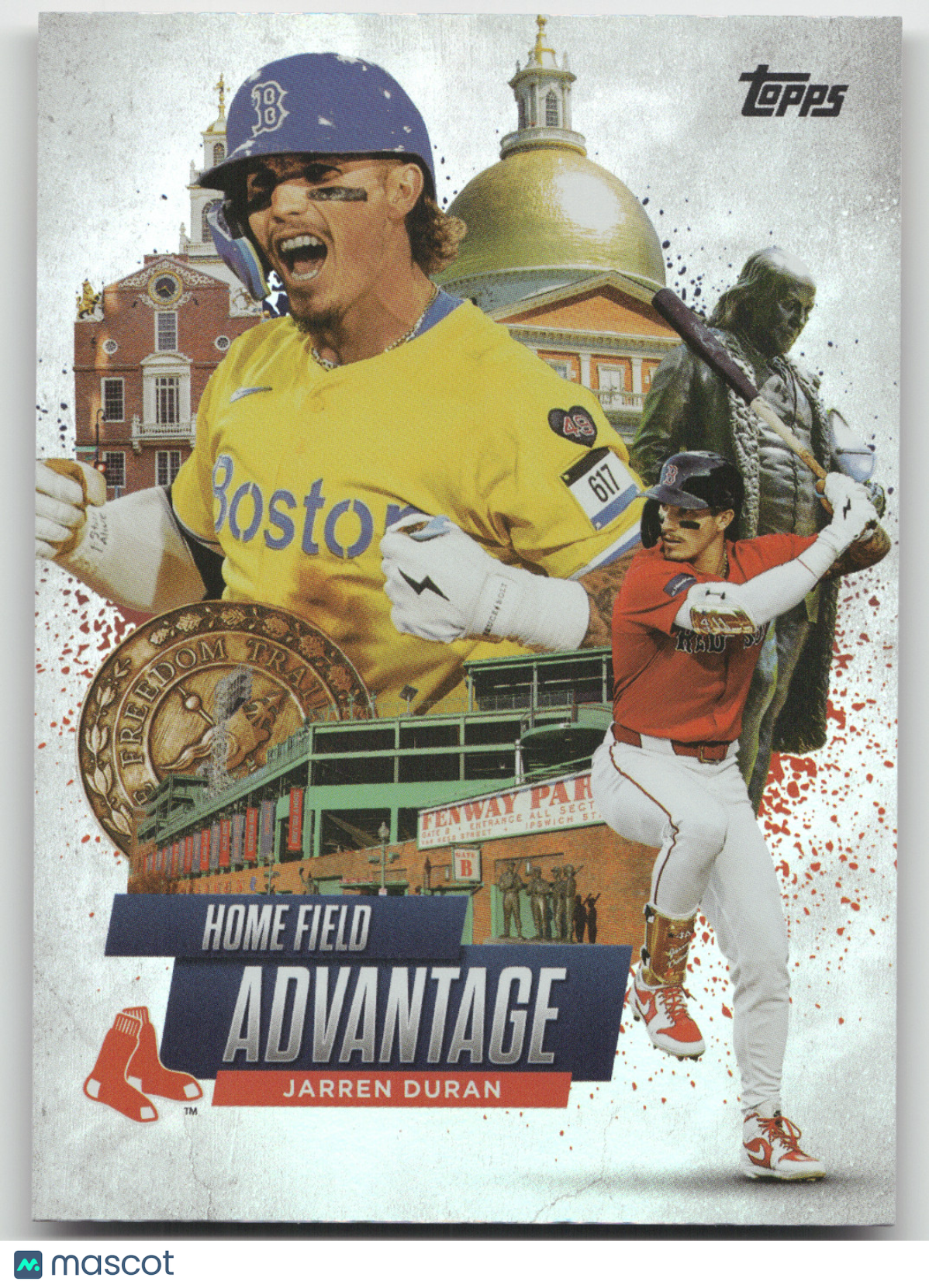 2025 Topps Home Field Advantage Jarren Duran #HA-24