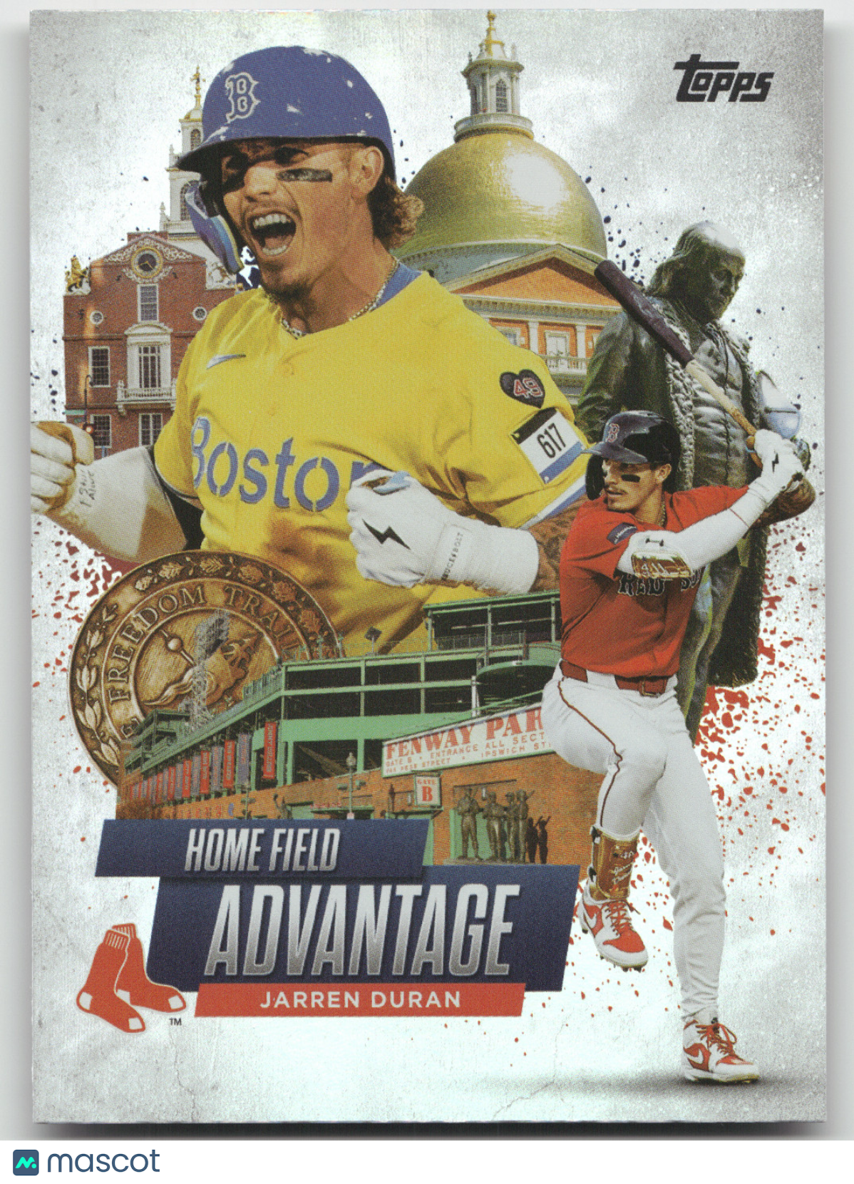 2025 Topps Home Field Advantage Jarren Duran #HA-24