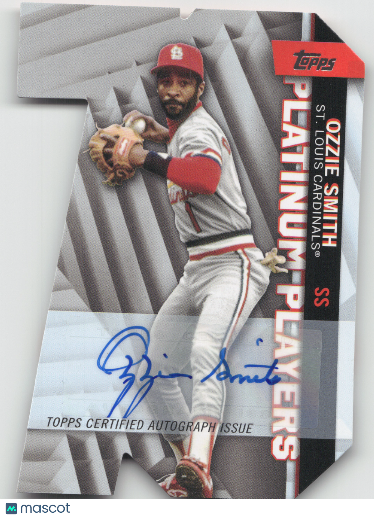 2021 Topps Platinum Players Ozzie Smith #PDC-21 08/10