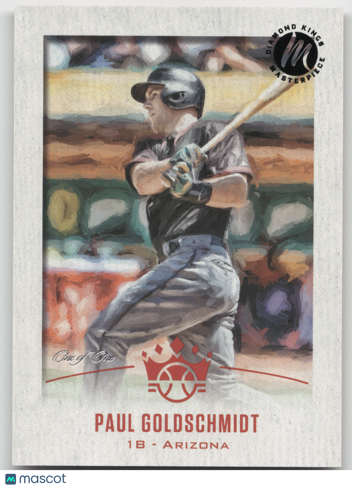 2019 Panini Diamond Kings Paul Goldschmidt #DK02-PG Masterpiece 1/1