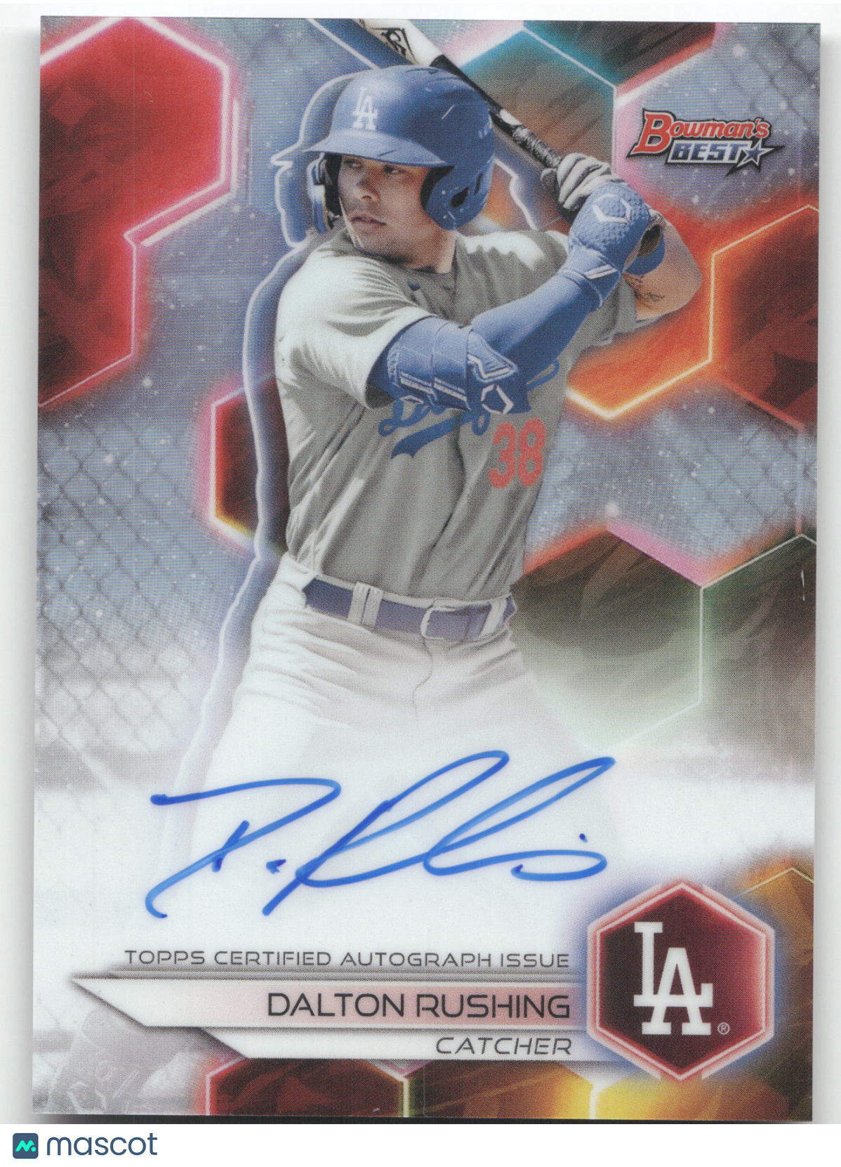 2023 Bowman's Best Dalton Rushing #B23-DR Refractor