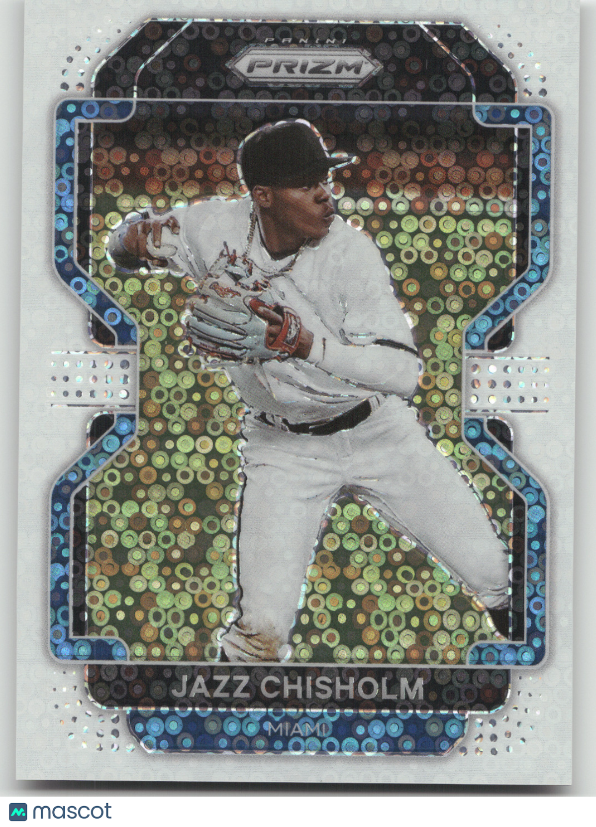 2022 Panini Prizm Jazz Chisholm #256 White Disco 1/5