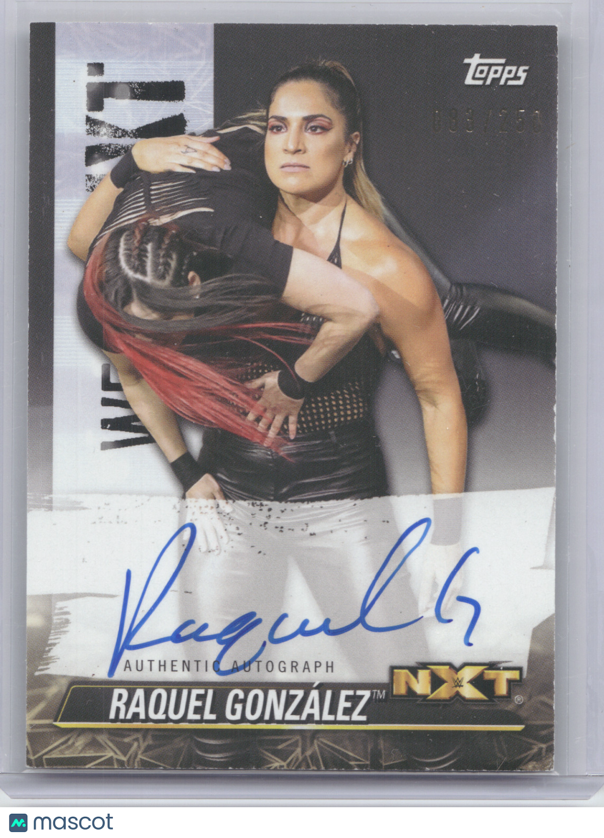 2021 Topps WWE NXT We Are NXT Autograph Raquel González #A-RG 083/250