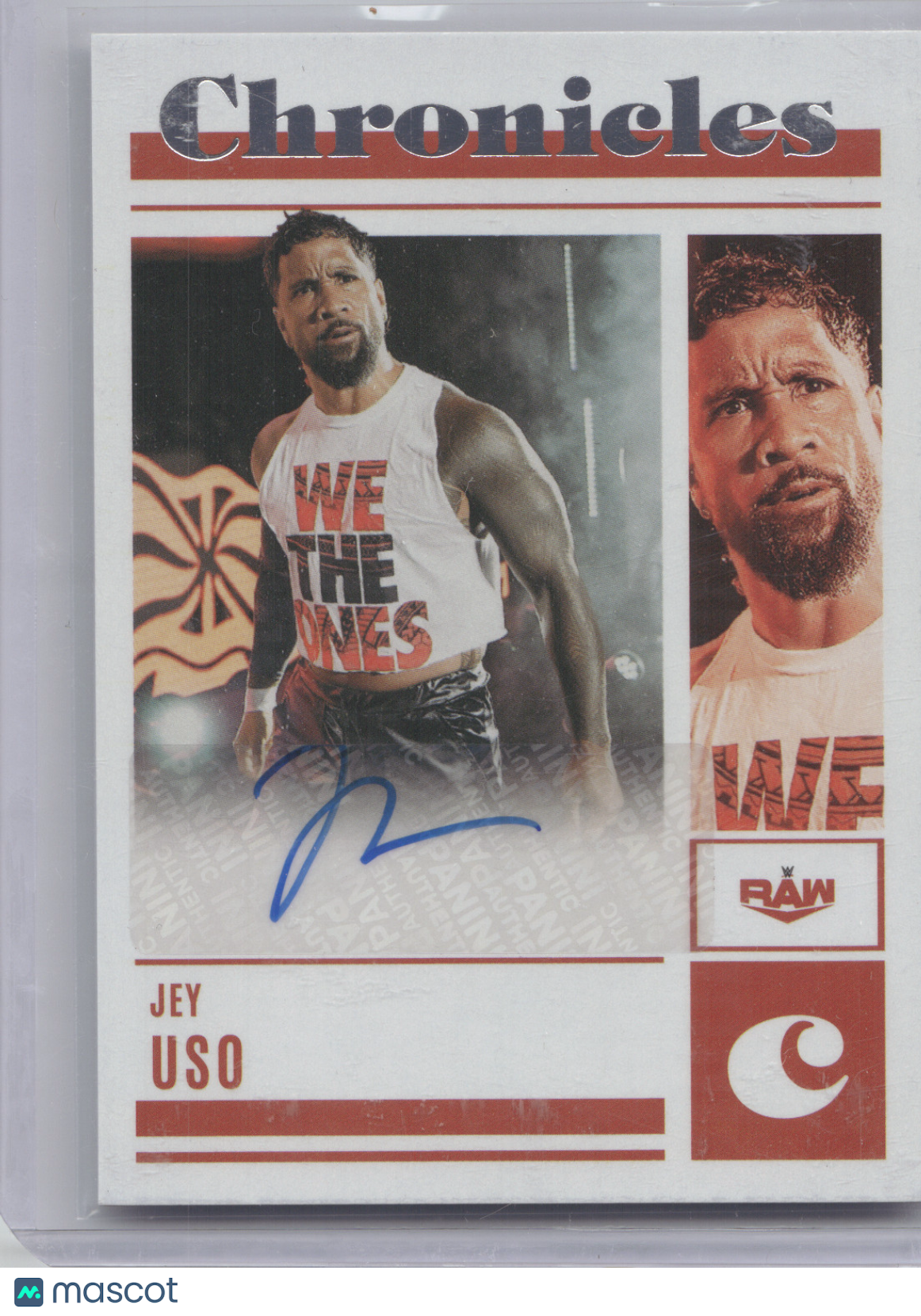 2023 Panini Chronicles WWE Jey Uso #CS-JYU Autograph
