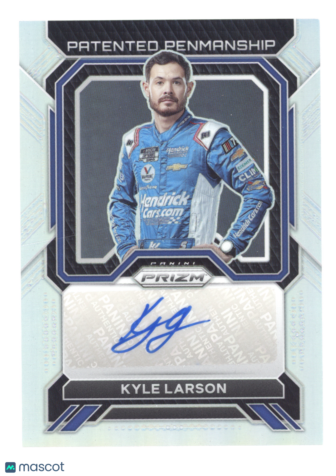 2023 Panini Prizm Racing Patented Penmanship Kyle Larson #PP-KLR