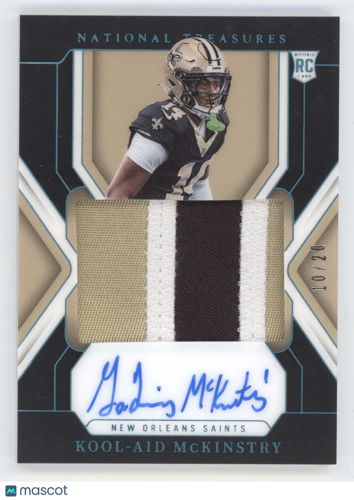 2024 Panini National Treasures Material Signatures Kool-Aid McKinstry #180 10/20