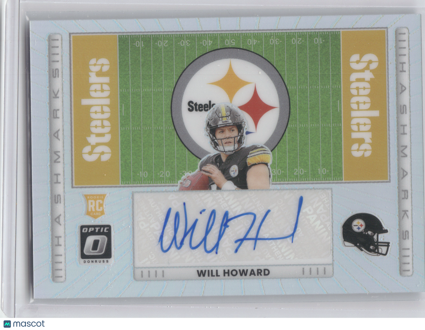 2025 Donruss Optic Hashmarks Autograph Will Howard #HM-WH RC