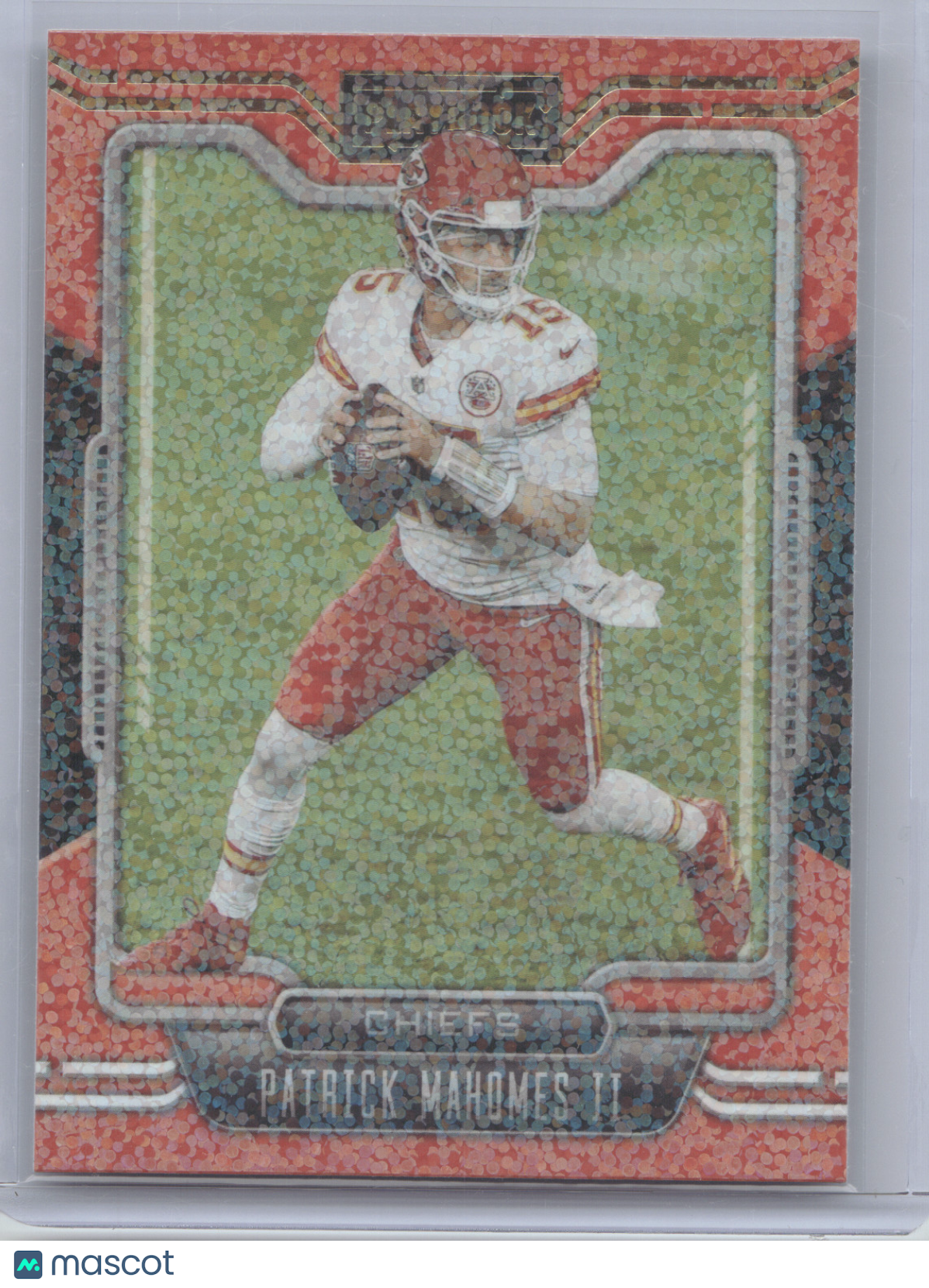 2021 Panini Playbook Mosaic Patrick Mahomes II #48 Sparkle
