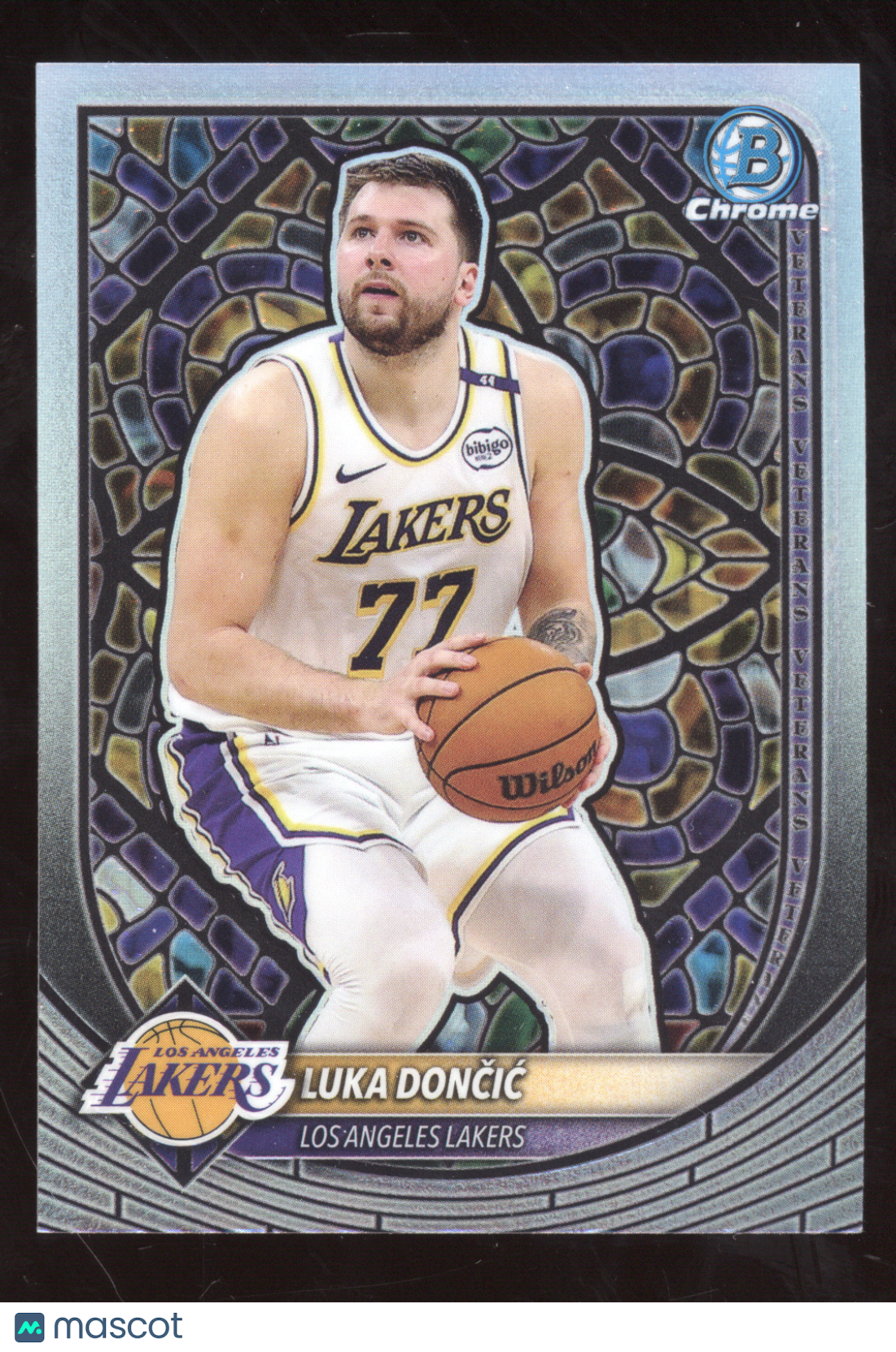 2025 Bowman Chrome Luka Dončić #NBE-10 Etched In Glass