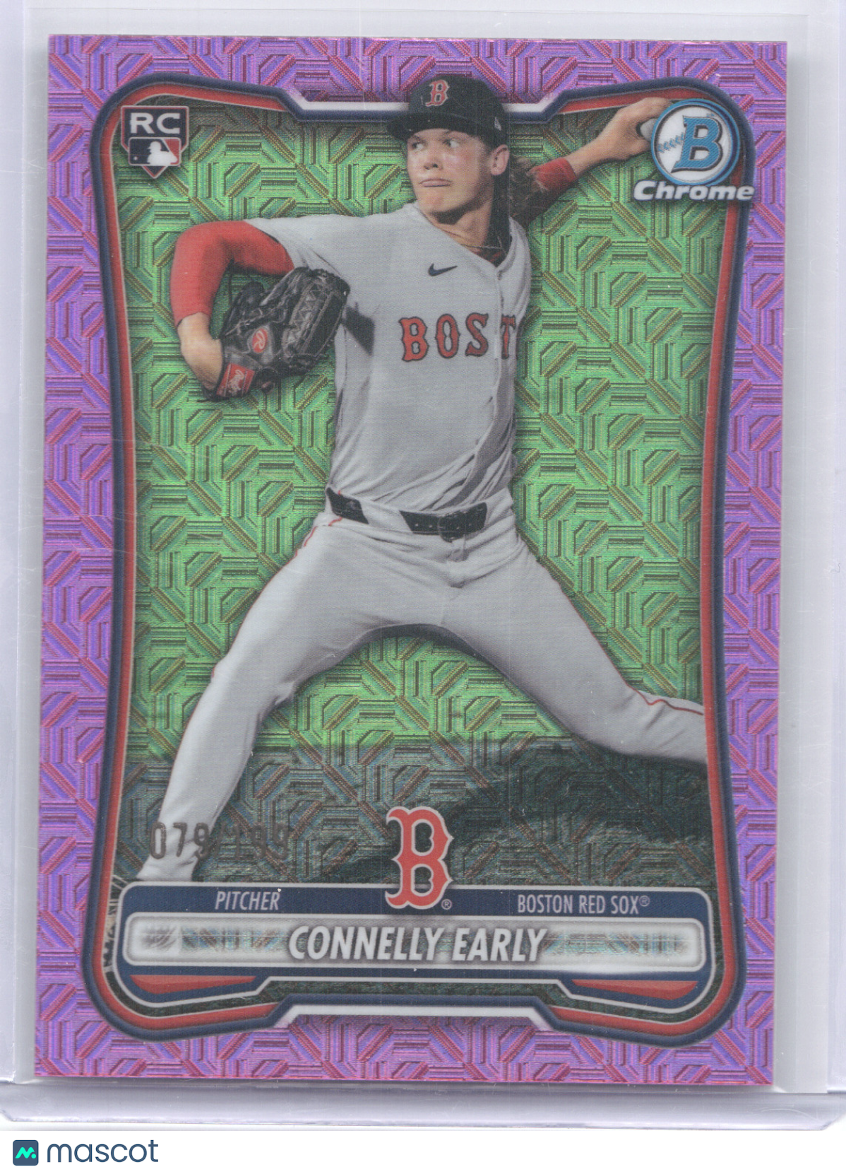 2026 Bowman Chrome Connelly Early #45 Pink Mojo Refractor 079/199 RC