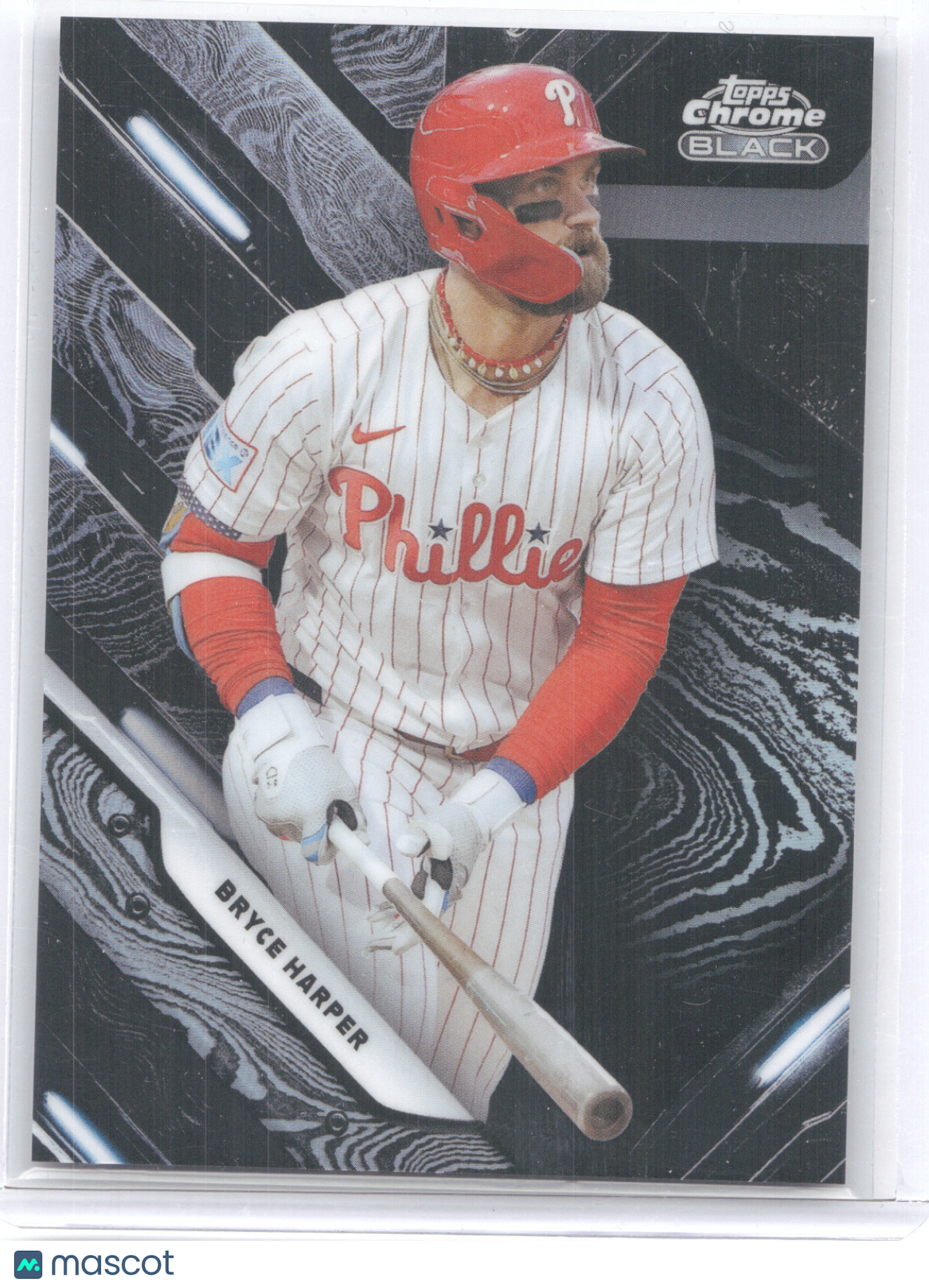2026 Topps Chrome Black Bryce Harper #DAM-14 Damascus