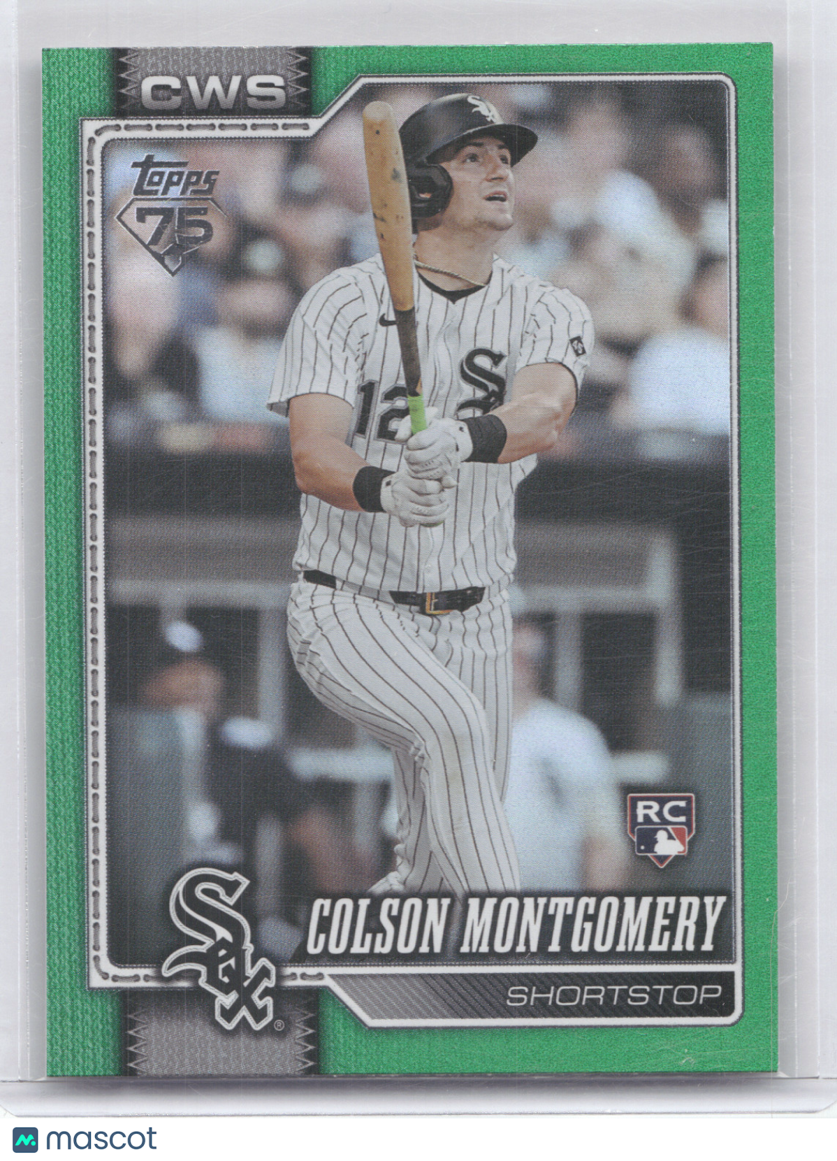 2026 Topps Colson Montgomery #157 Green 33/99 RC