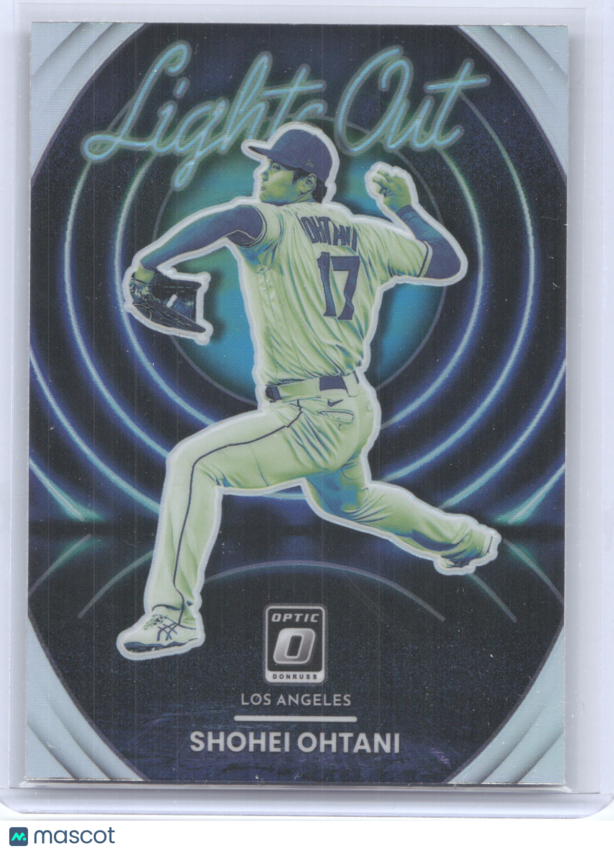 2022 Donruss Optic Lights Out Shohei Ohtani #LO-6 Prizm
