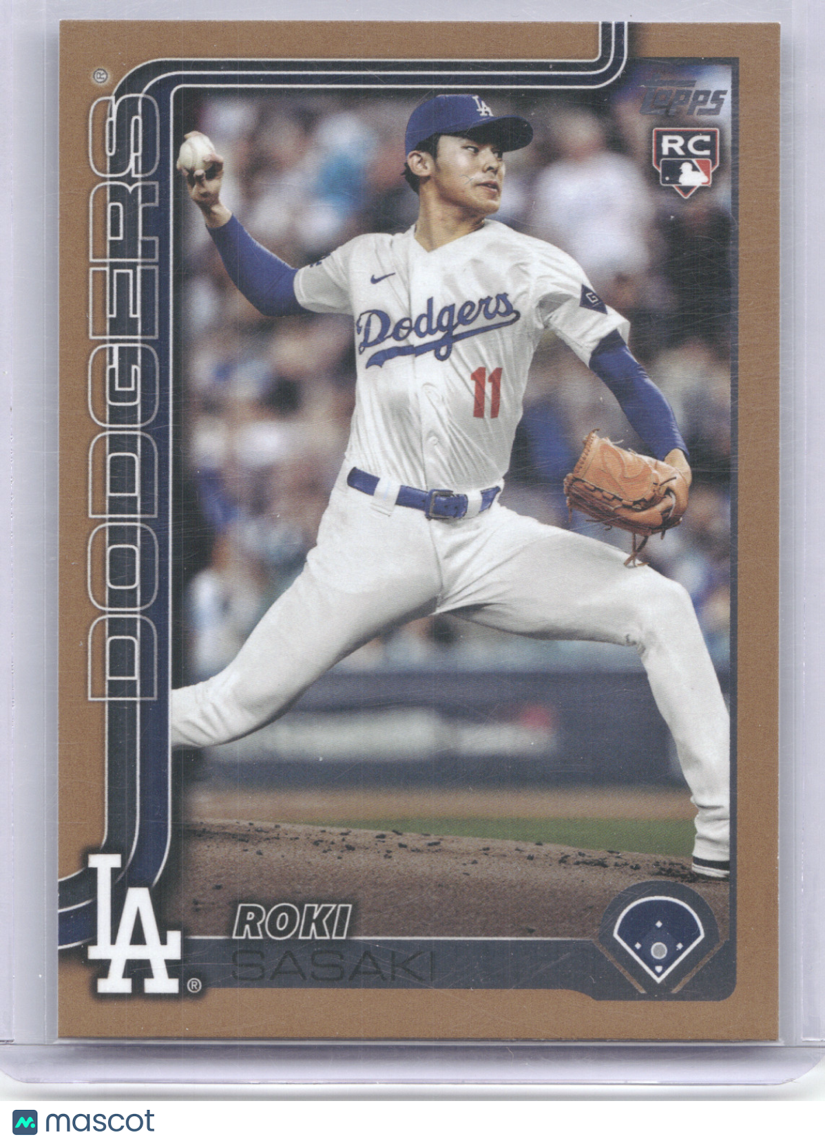2025 Topps Roki Sasaki #558 Gold 1966/2025 RC
