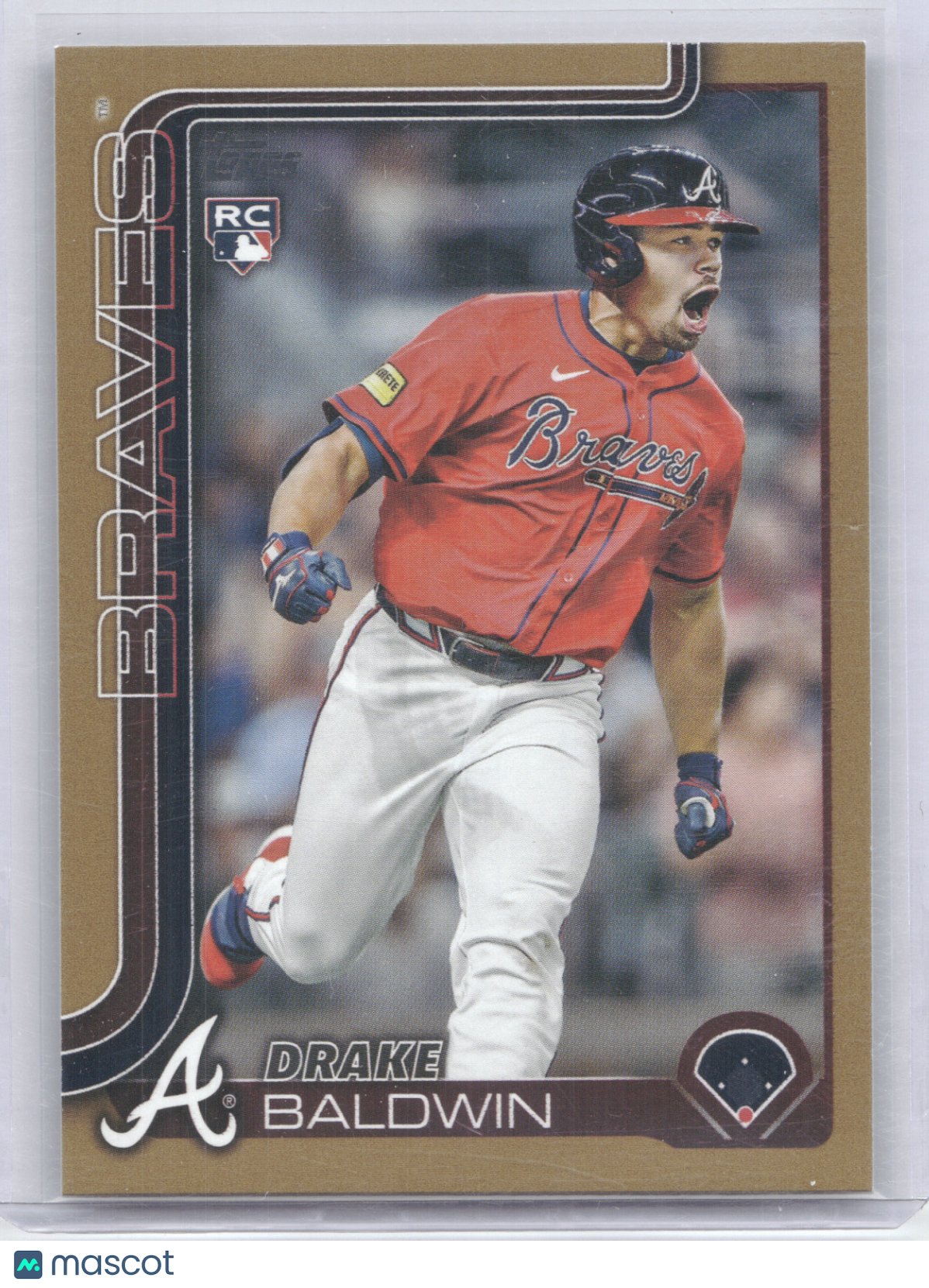 2025 Topps Drake Baldwin #US87 Gold 0377/2025 RC