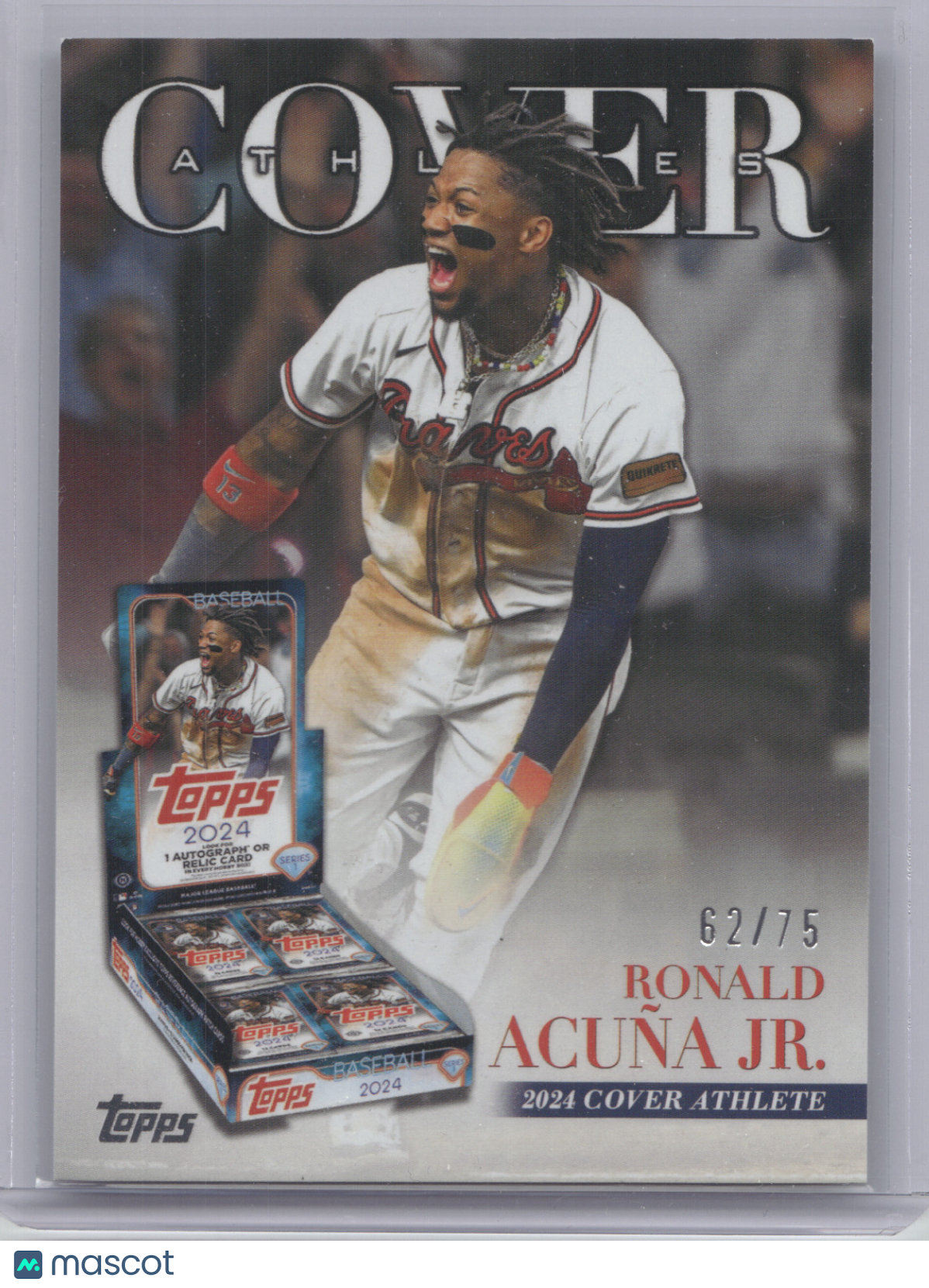 2026 Topps Cover Athlete Ronald Acuña Jr. #CA-4 62/75