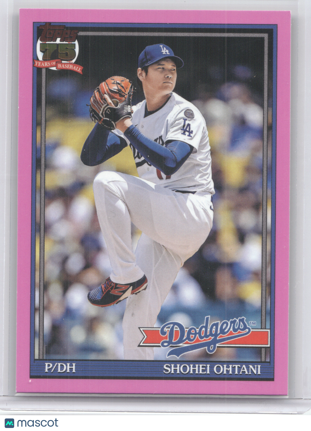 2025 2026 Topps (1991 Topps) Shohei Ohtani #T91-100 Pink