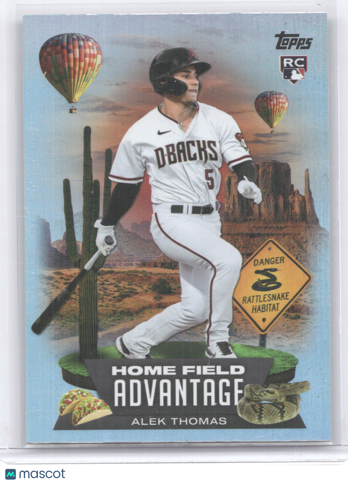 2022 Topps Home Field Advantage Alek Thomas #HA-28 RC