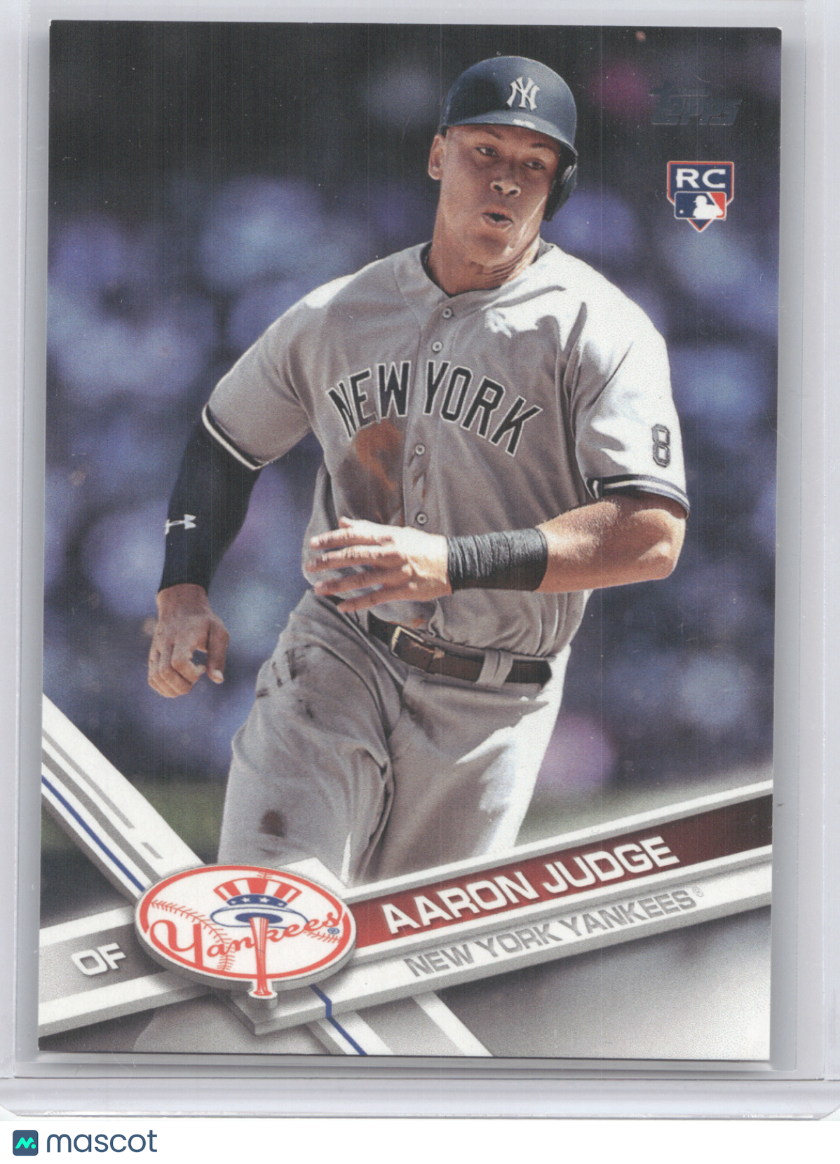 2017 Topps Aaron Judge #287 Running RC