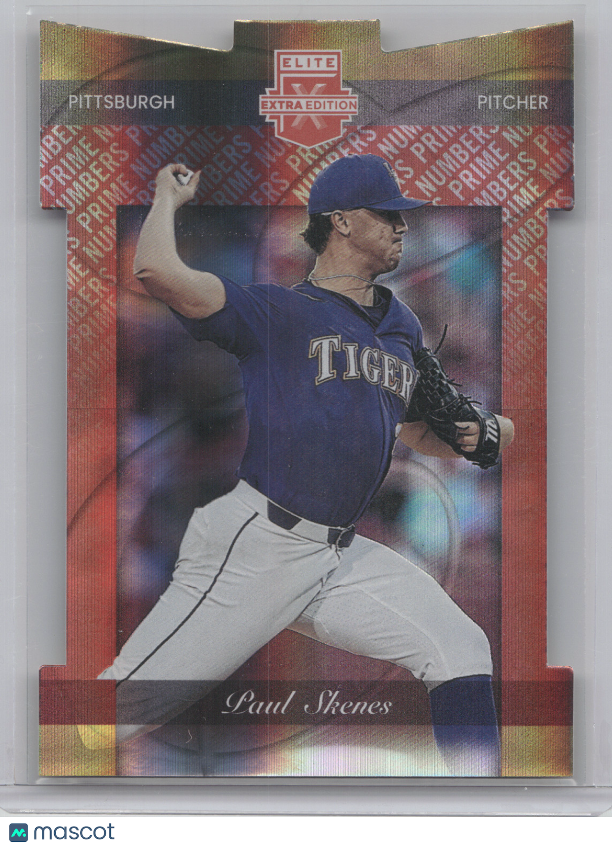 2023 Panini Elite Extra Edition Paul Skenes #160 Prime Numbers Die-Cut 11/60