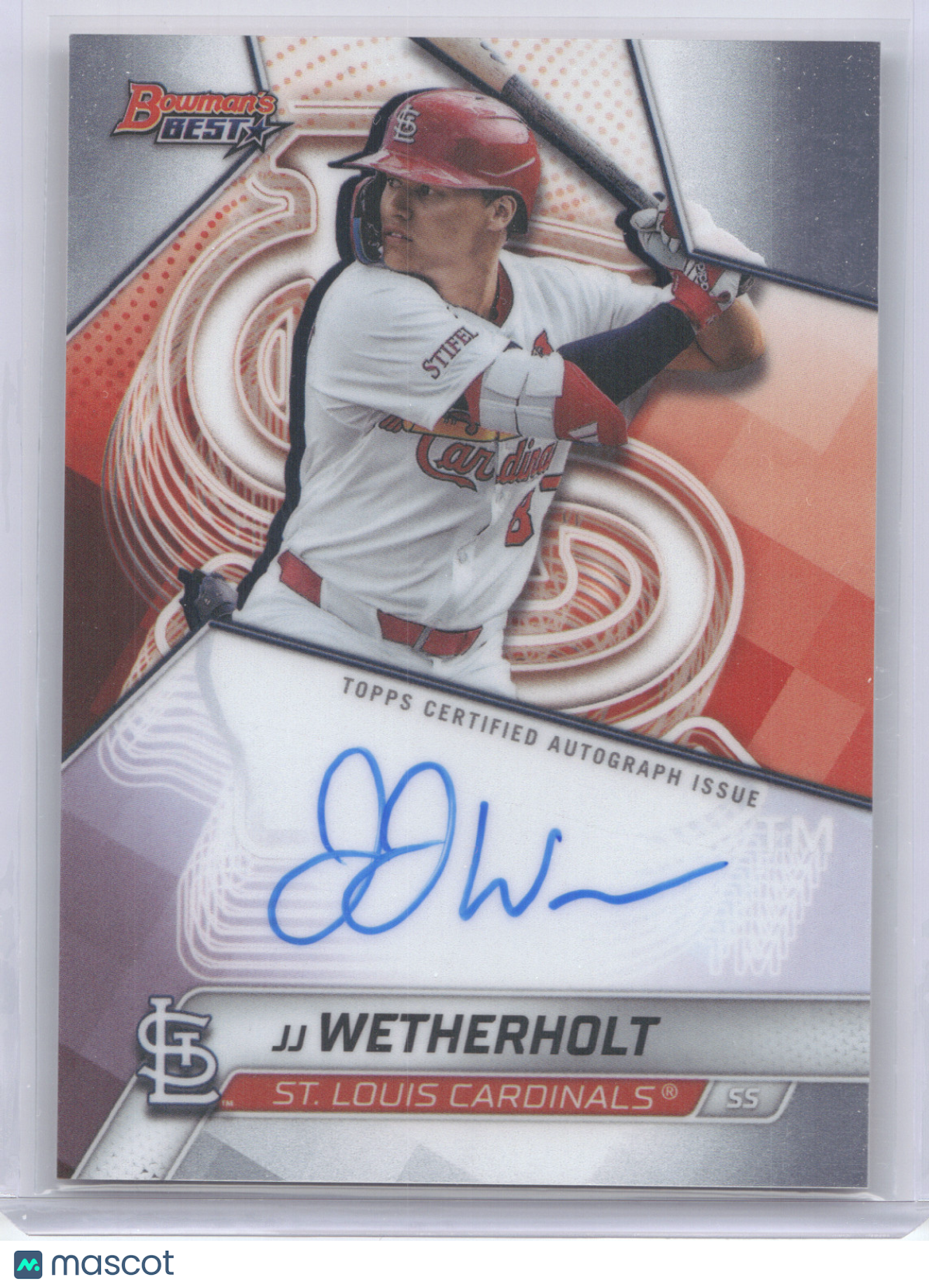 2025 Bowman's Best Autograph JJ Wetherholt #B25-JJW