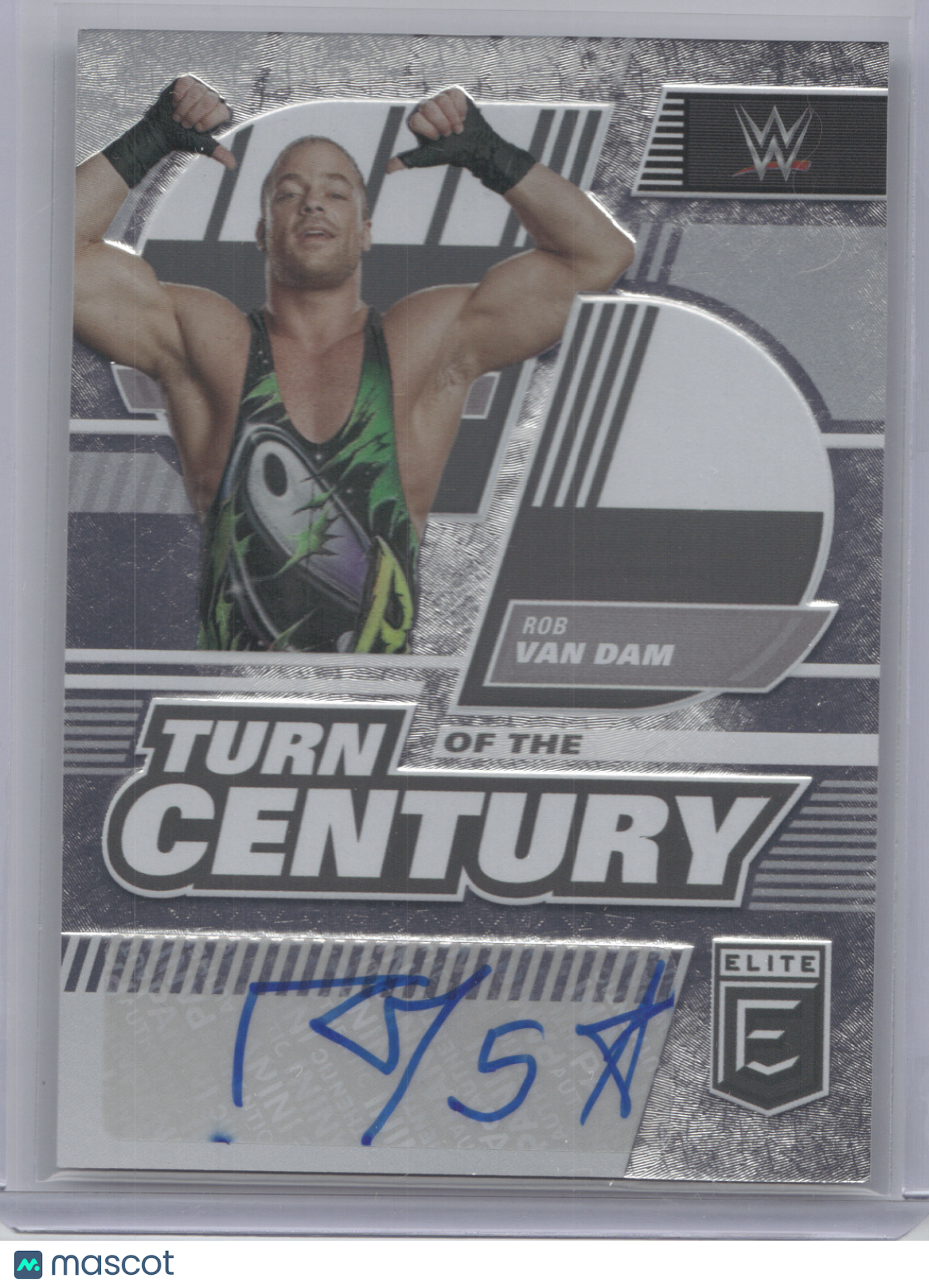 2023 Panini Donruss Elite WWE Turn of the Century Rob Van Dam #TC-RVD Autograph