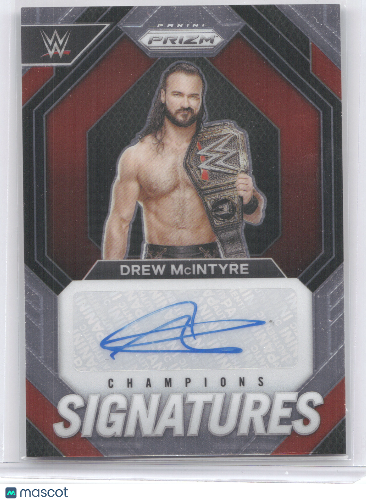 2024 Panini Prizm WWE Champions Signatures Drew McIntyre #CS-DMI