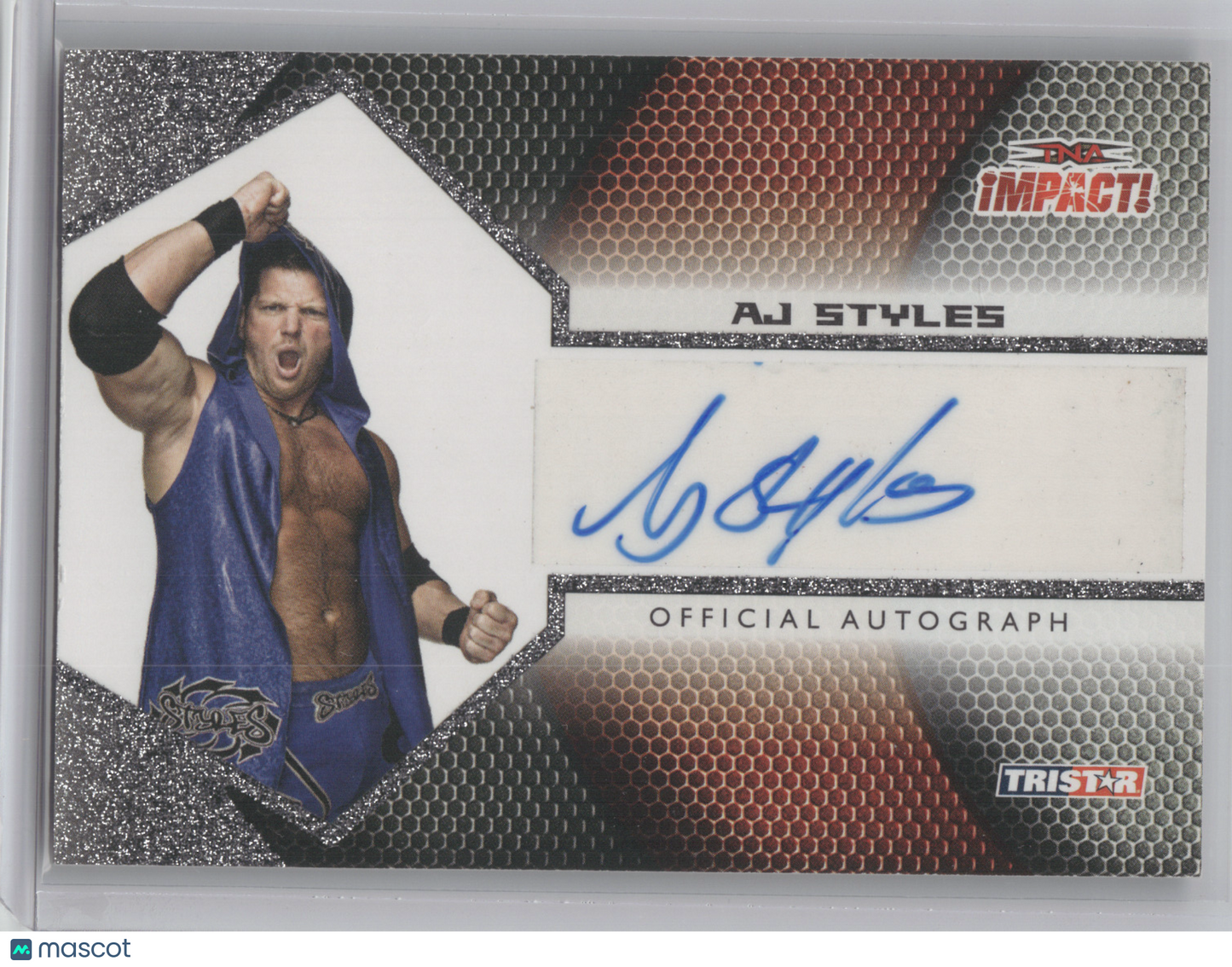 2009 TRISTAR TNA IMPACT! AJ Styles #IA-2 Autograph