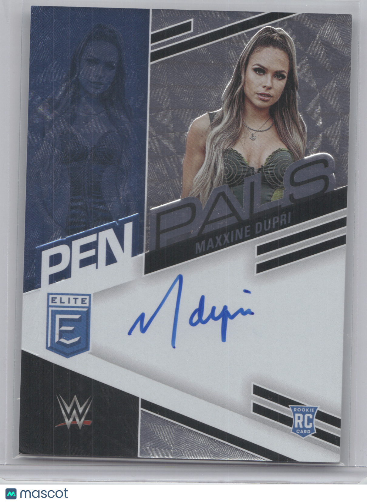 2023 Panini Donruss Elite WWE Pen Pals Maxxine Dupri #PL-MXD RC