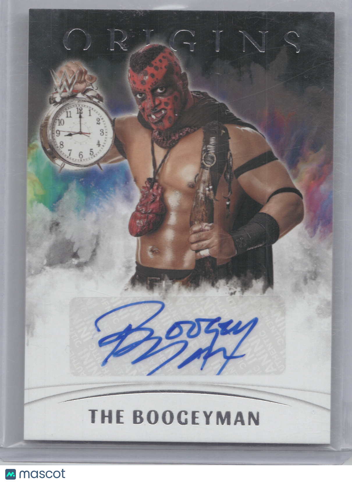 2022 Panini Chronicles Origins WWE The Boogeyman #OA-BGM Autograph