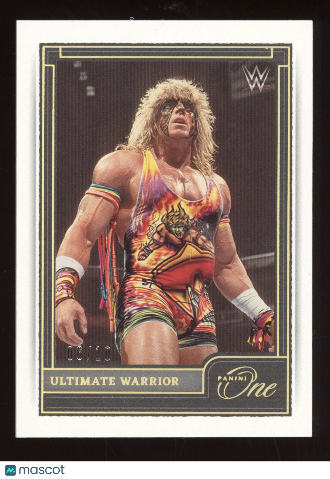 2022 Panini Chronicles One WWE Ultimate Warrior #483 Gold 06/10