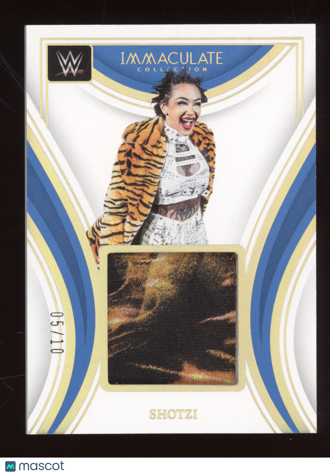 2023 Panini Immaculate WWE Remarkable Memorabilia Shotzi #RM-SHZ Gold 05/10