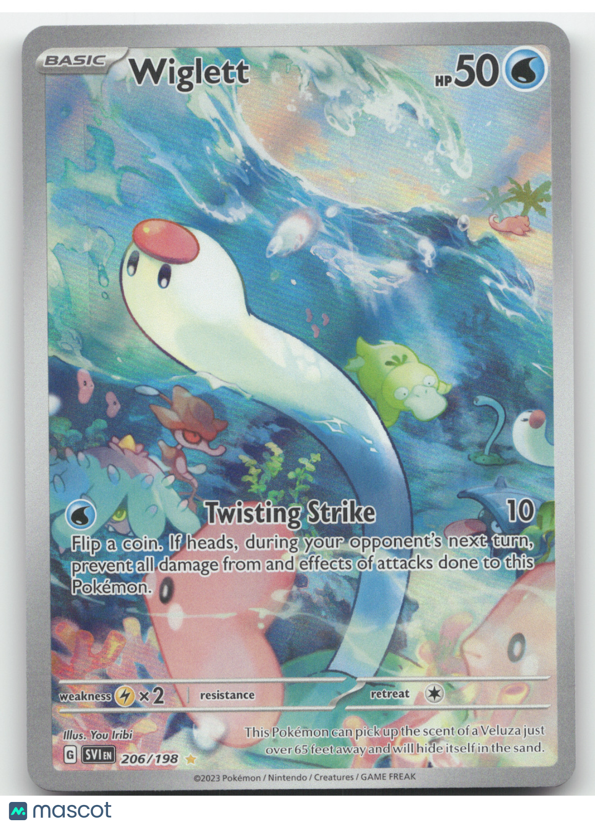 2023 Scarlet & Violet Wiglett Secret Rare #206/198