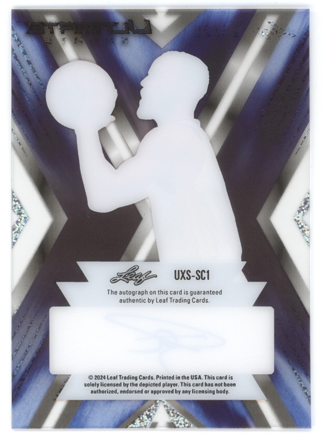 2024 Leaf Ultimate Sports Signature Stephen Curry #UXS-SC1 25/25