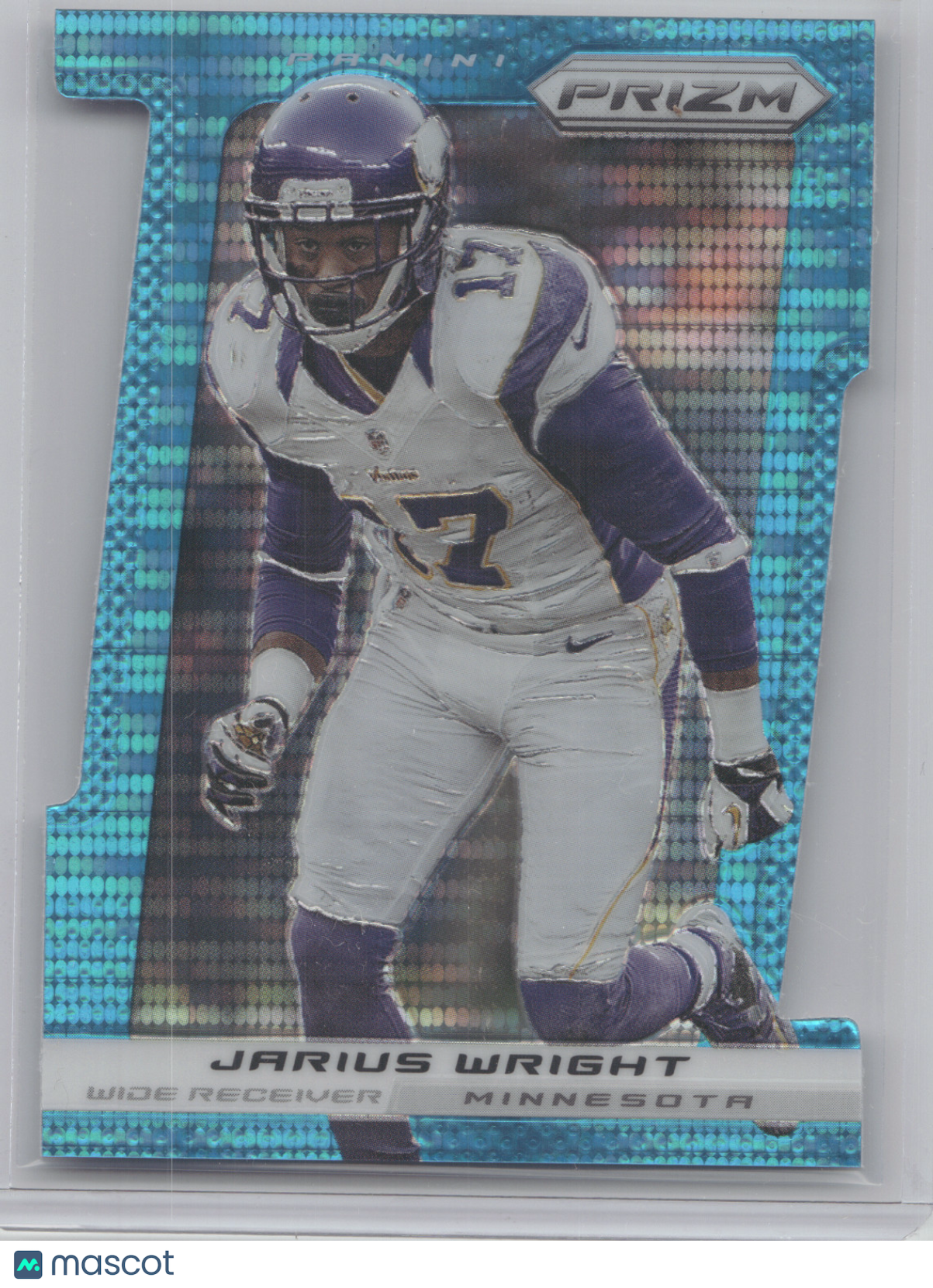 2013 Panini Prizm Jarius Wright #123 Light Blue Die-Cut 09/15